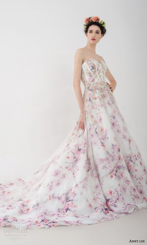Multi-Colored Wedding Gowns with Tons of Personality: Part 2